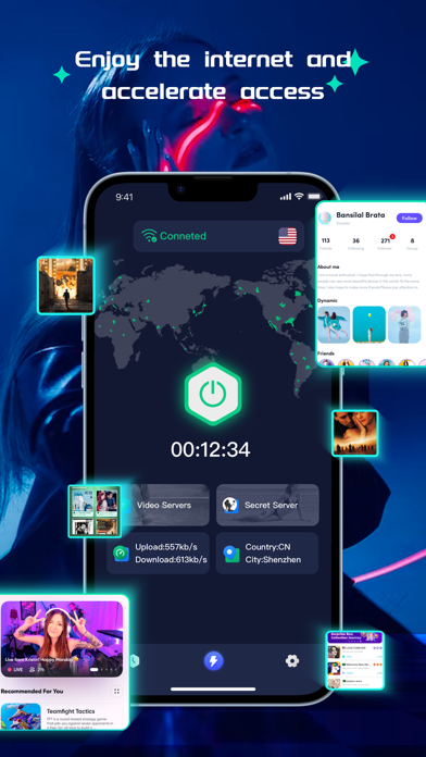 Secure Proxy app screenshot